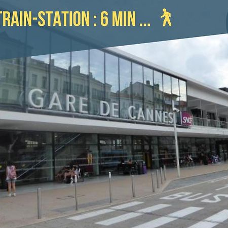 Luxury Maubourg - Vue Mer - Croisette 50M Plage - Clim - Terrasse Cannes Luaran gambar