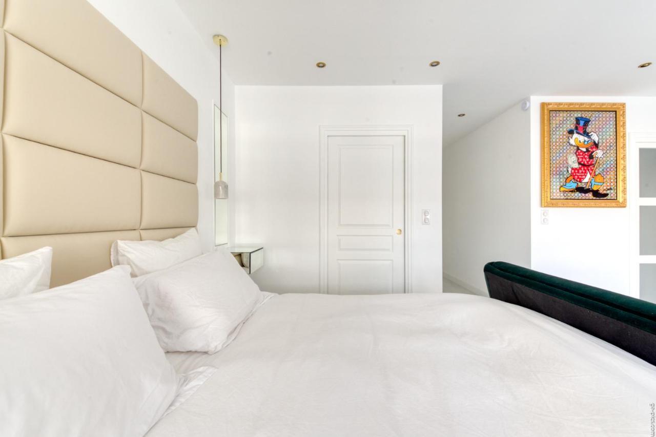 Luxury Maubourg - Vue Mer - Croisette 50M Plage - Clim - Terrasse Cannes Luaran gambar
