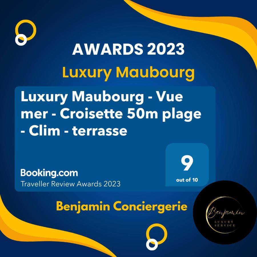 Luxury Maubourg - Vue Mer - Croisette 50M Plage - Clim - Terrasse Cannes Luaran gambar