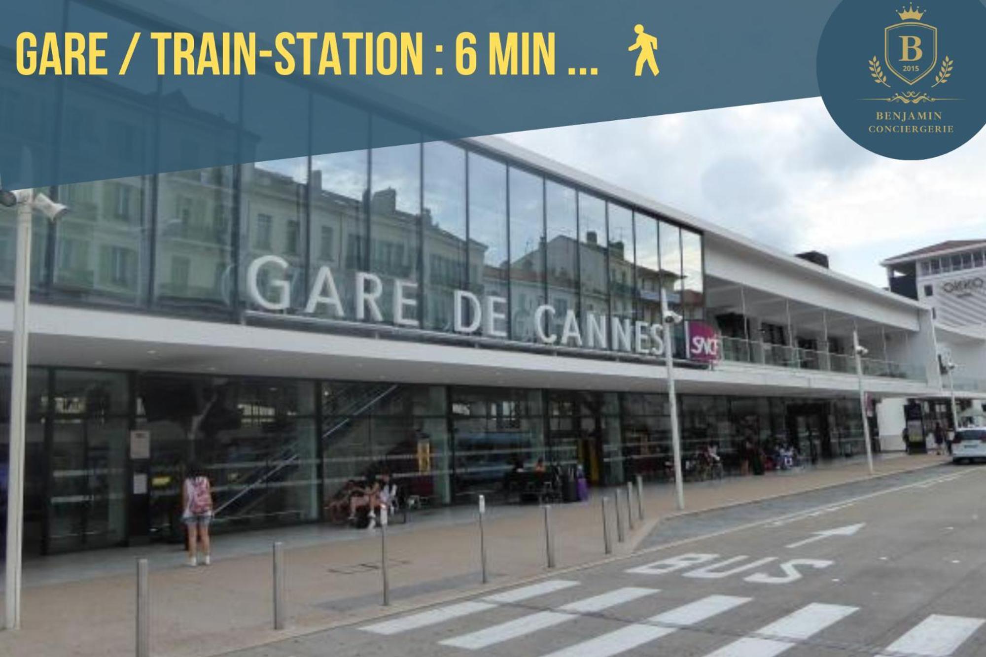 Luxury Maubourg - Vue Mer - Croisette 50M Plage - Clim - Terrasse Cannes Luaran gambar