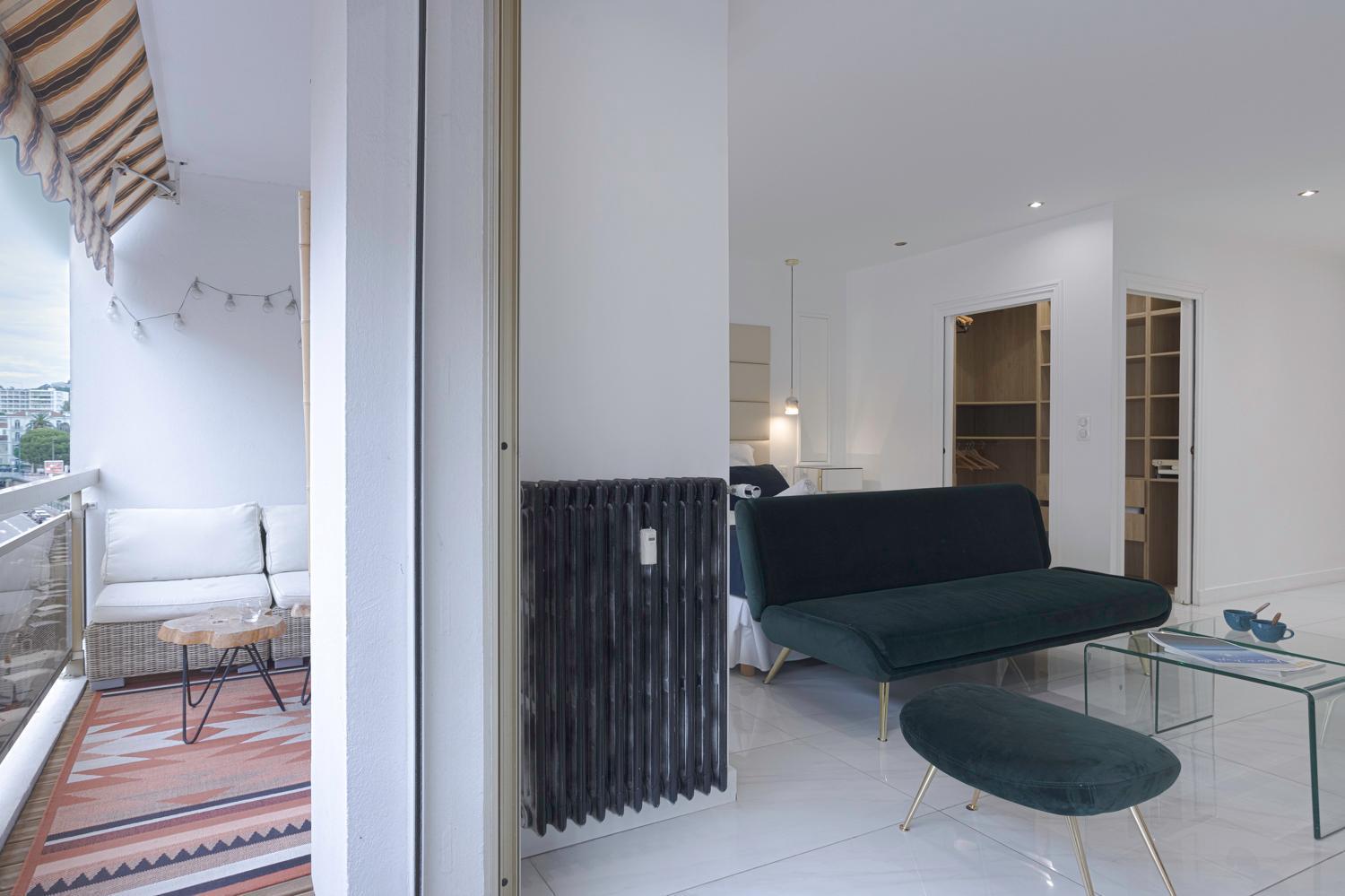 Luxury Maubourg - Vue Mer - Croisette 50M Plage - Clim - Terrasse Cannes Luaran gambar
