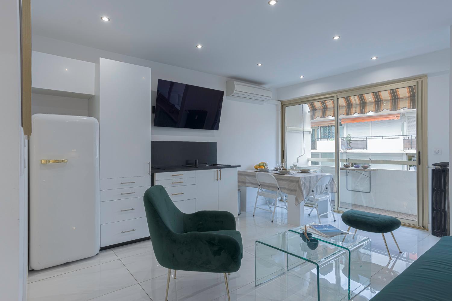Luxury Maubourg - Vue Mer - Croisette 50M Plage - Clim - Terrasse Cannes Luaran gambar
