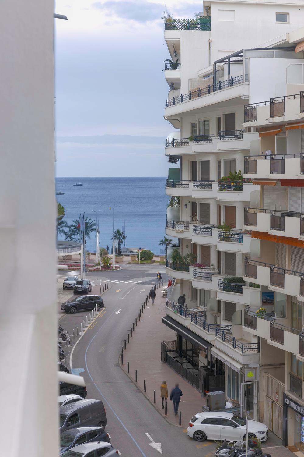 Luxury Maubourg - Vue Mer - Croisette 50M Plage - Clim - Terrasse Cannes Luaran gambar